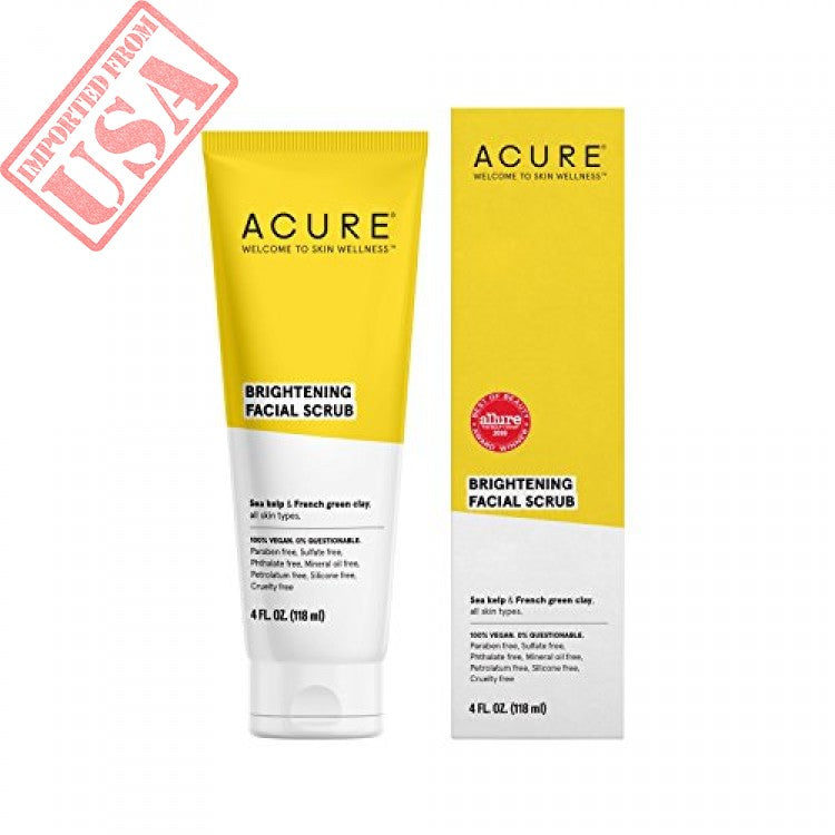 ACURE SCRUB,FACIAL,BRIGHTENING