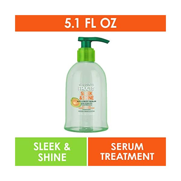 Garnier Fructis Sleek & Shine Anti-Frizz Serum, 5.1 oz