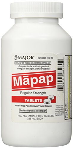 MAPAP ARTHRITIS 650MG TABLET 100CT MAJ