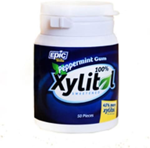 EPIC DENTAL GUM,PPPRMNT,XYLITOL SWTND