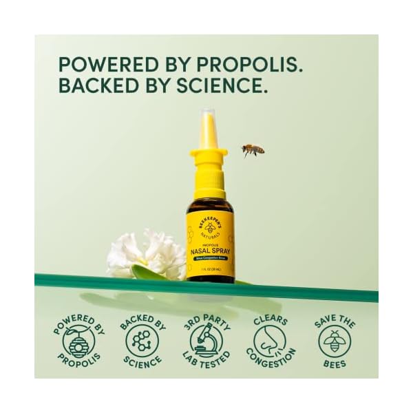 BEEKEEPER'S NATURALS NASAL SPRY,PROPOLIS MAX