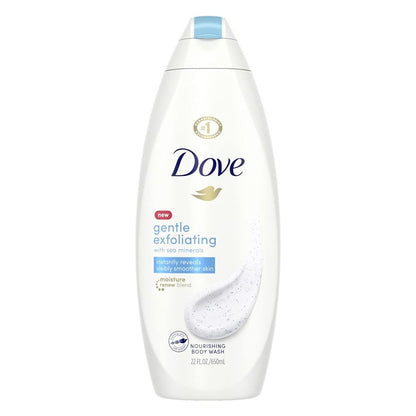 DOVE BODY WASH EXFOLIATING  20Z