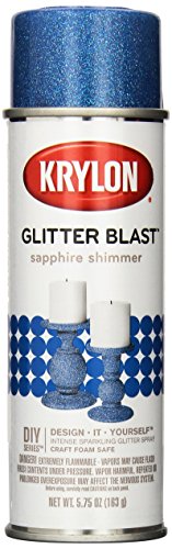 AUSSIE GLITTER SPRAY BLUE  3.4Z