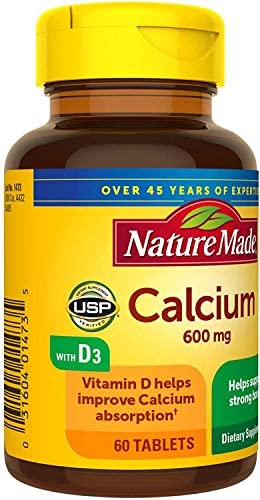 CALCIUM+D 600MG TABLET 220CT NAT MADE