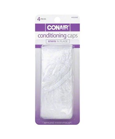 CONAIR Styling Essentials Conditioning Caps, 4 count