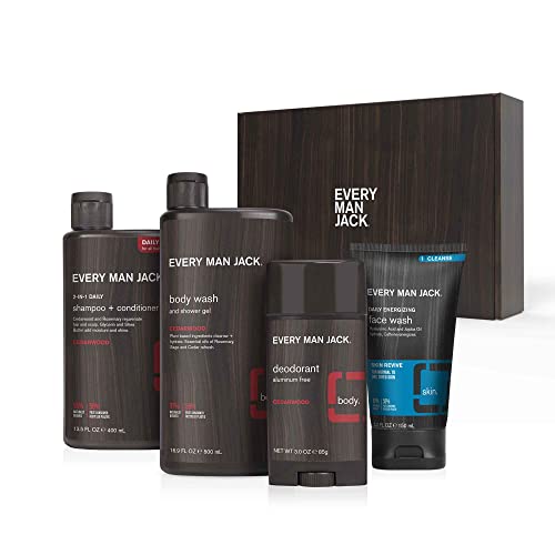 EVERY MAN JACK BODY WASH,CEDARWOOD