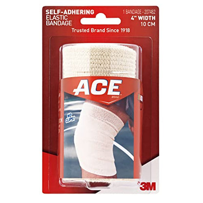 ACE ELASTIC BANDAGE W/VELCRO 4 INCH