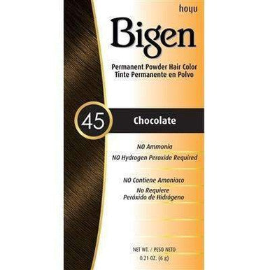 Bigen Powder Hair Color #45 Chocolate 0.21oz