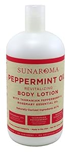 SUNAROMA PEPPERMIT LOTION 11.5Z