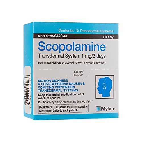 SCOPOLAMINE AP 1MG/72HR 4