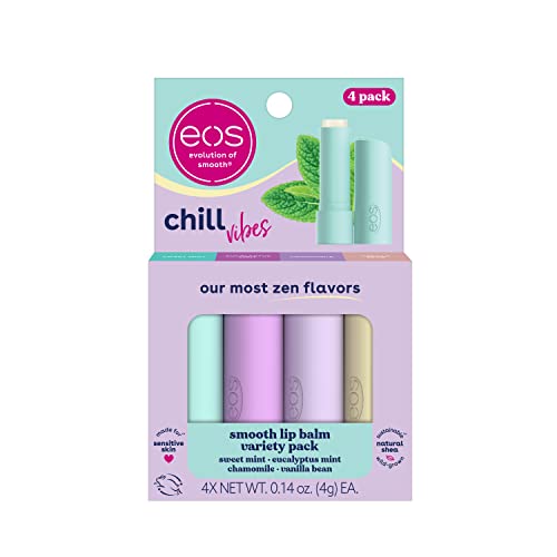eos Limited Edition Lip Balm Variety Pack - Sunrise Smoothie, 4 count