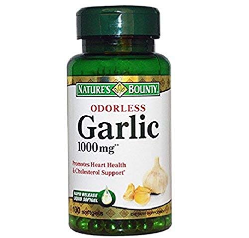 GARLIC 1000MG SOFTEGEL 100CT NAT BOUNTY