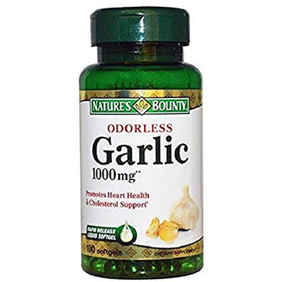 GARLIC 1000MG SOFTEGEL 100CT NAT BOUNTY