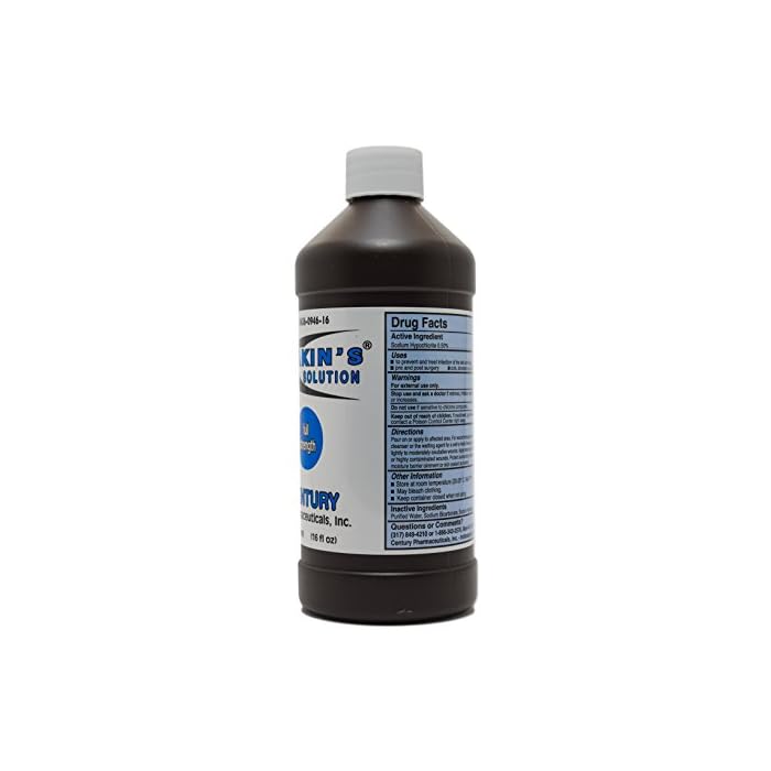 DAKINS ANTISEPTIC SOLUTION 0.25% 16OZ