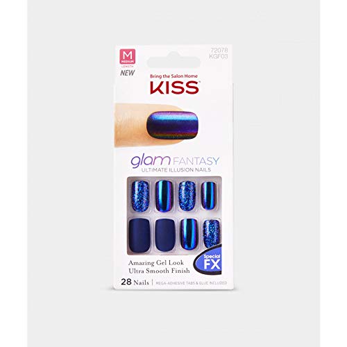 KISS Glam Premium Faux Nails - Celestique