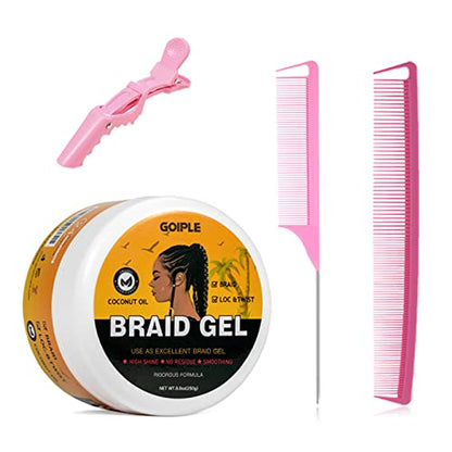 LOCK'N SLEEK BRAID GEL       5Z