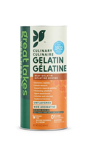 GREAT LAKES WELLNESS CULINARY GELATIN,UNFLAV