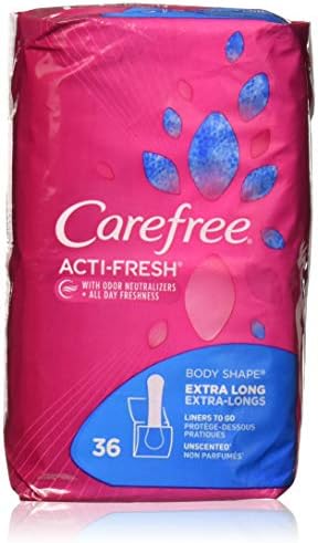 CAREFREE LINER ACTI-FRESH REG TO GO 54CT