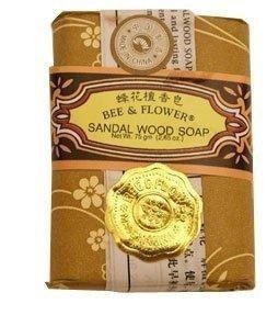 BEE & FLOWER SOAP,SANDALWOOD