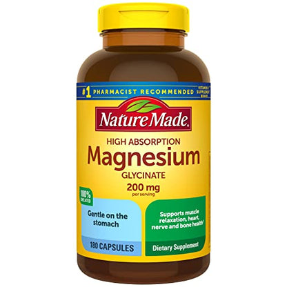 MAGNESIUM 200MG GMY 60CT NAT MADE