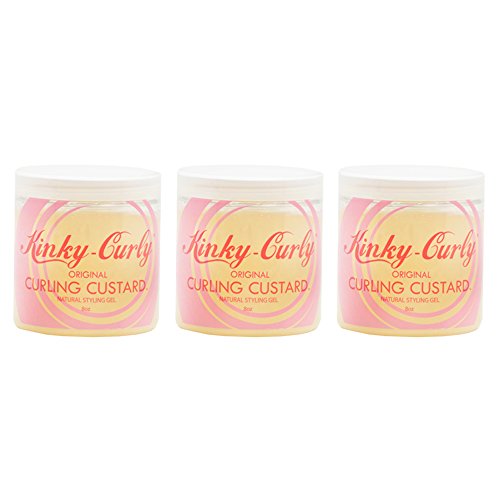 Kinky-Curly Original Curling Custard Natural Hair Styling Gel, 8 oz