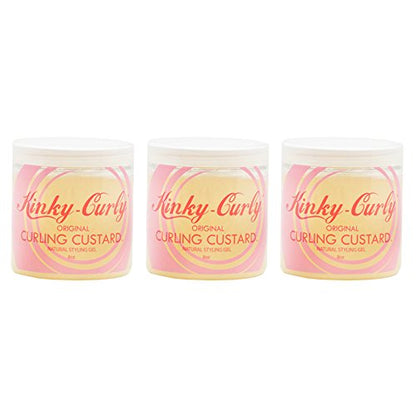 Kinky-Curly Original Curling Custard Natural Hair Styling Gel, 8 oz