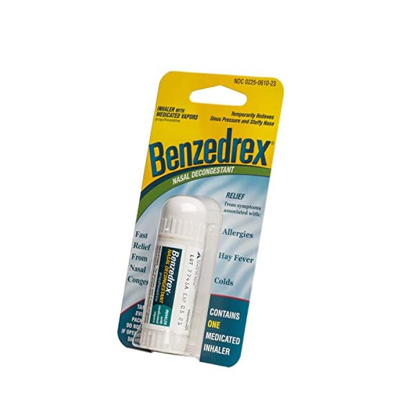 BENZEDREX NASAL DECONGESTANT IN