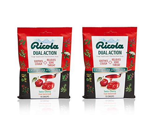 RICOLA DUAL ACTION HONEY LEMON 19CT