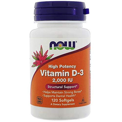 NOW FOODS VIT,D-3,2000IU