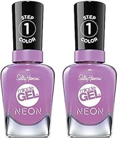 Sally Hansen Miracle Gel Nail Polish - Violet Voltage (Neon) - 0.5 fl oz