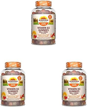 VIT D3 5000IU SOFTGEL 150CT SUNDOWN