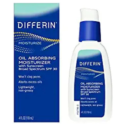 Differin Moisturizer With Sunscreen Spf#30 4oz