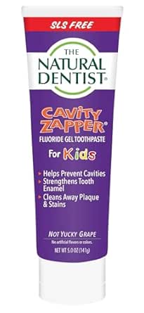 NATURAL DENTIST TPASTE,KIDS CAB ZAP,GRAPE