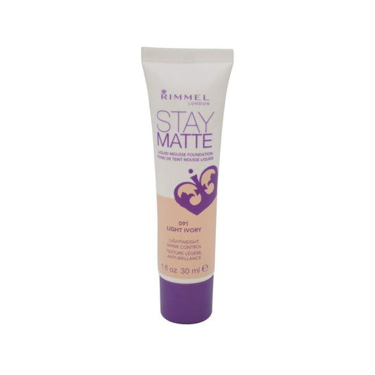 Rimmel London, Stay Matte Foundation, Light Buff