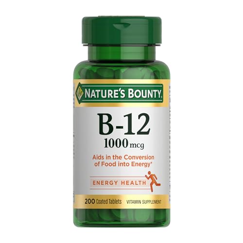 VITAMIN B-12 1000 MCG TAB 60CT NAT BNTY