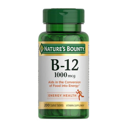VITAMIN B-12 1000 MCG TAB 60CT NAT BNTY