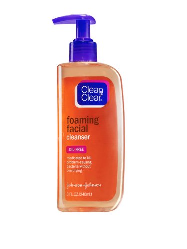 CLEAN&CLEAR FOAM FACE CLEANSER SENS 8OZ