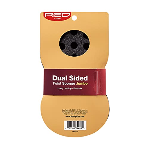 Kiss Red Twist Sponge Mini Dual Sided