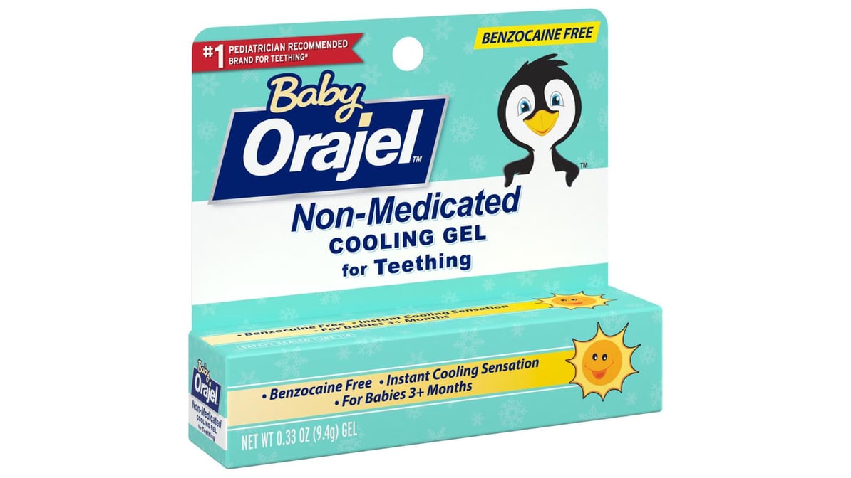 BABY ORAJEL NON-MEDICATED COOL GEL AM/PM