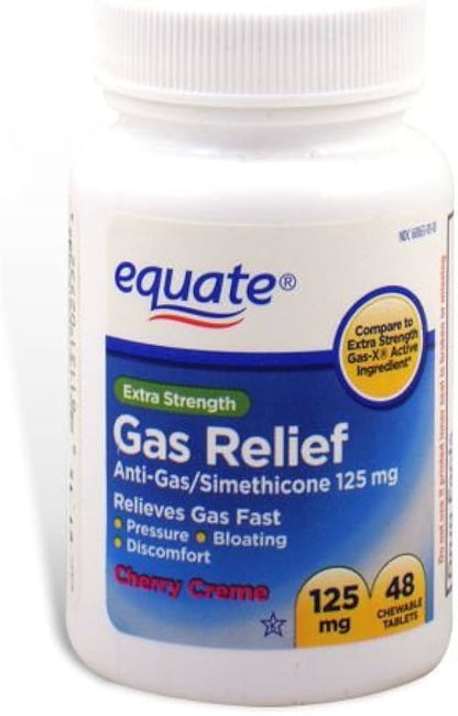 GNP GAS RLF CH XS 125MG TAB 18