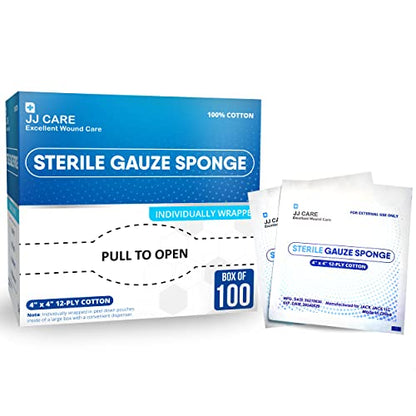 JJ GAUZE PADS 2IN X2INCH 25CT