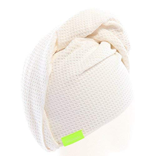 AQUIS WAFFLE LUX BLUE H/TOWEL