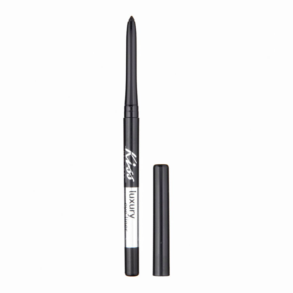 Kiss Rk Eyeliner Luxury Pencil Blackest Black (6in)