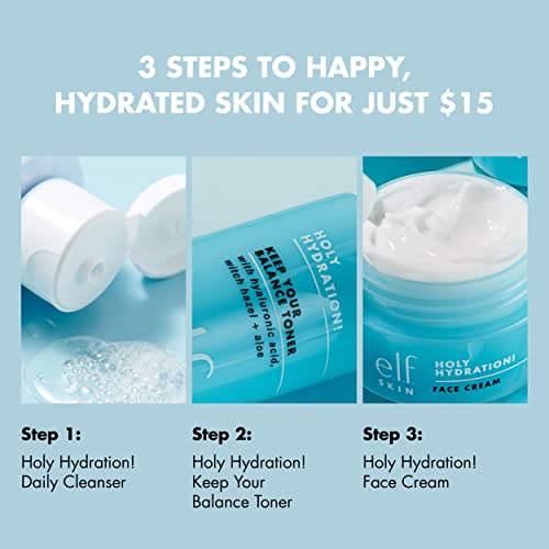 e.l.f. SKIN Holy Hydration! Clean Freak Daily Cleanser, 5.5 oz