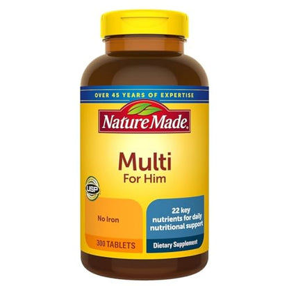 NATURE'S ANSWER MULTI VITAMINS,MEN`S 100
