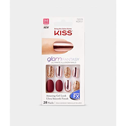 KISS Glam Premium Faux Nails - One N Only