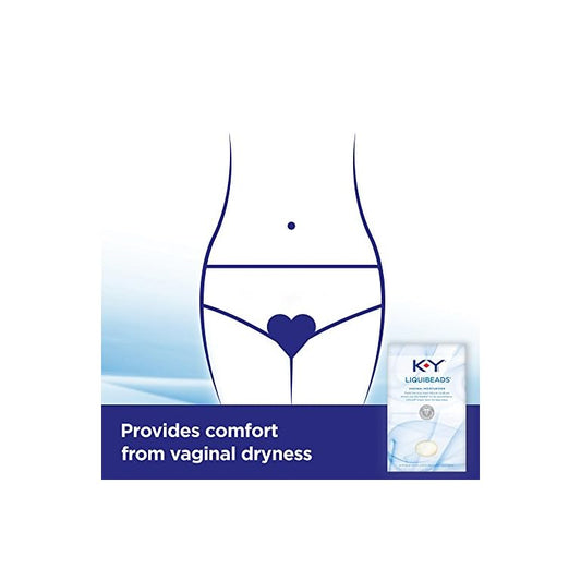 KY LIQUIBEADS VAGINAL MOISTURIZE LUB 6CT