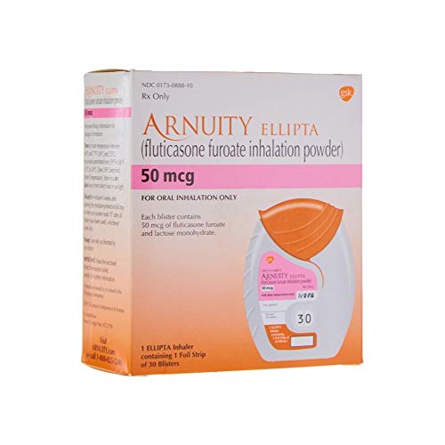ARNUITY ELLIPTA IN 50MCG 30INH