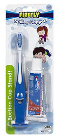 Firefly Toothbrush Smiley Gripper With Toothpaste (12in)