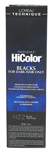 Loreal Excel Hicolor H23 Tube Black Plum 1.74oz